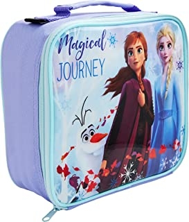 Fast Forward Disney Frozen Lunch Box for Girls Set - Disney Frozen Lunch Box, Water Bottle, Stickers, More Disney Frozen Lunch Bag